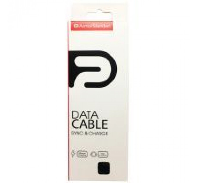 Дата кабель USB 2.0 AM to Micro 5P 1.0m Black Armorstandart (ARM52202)