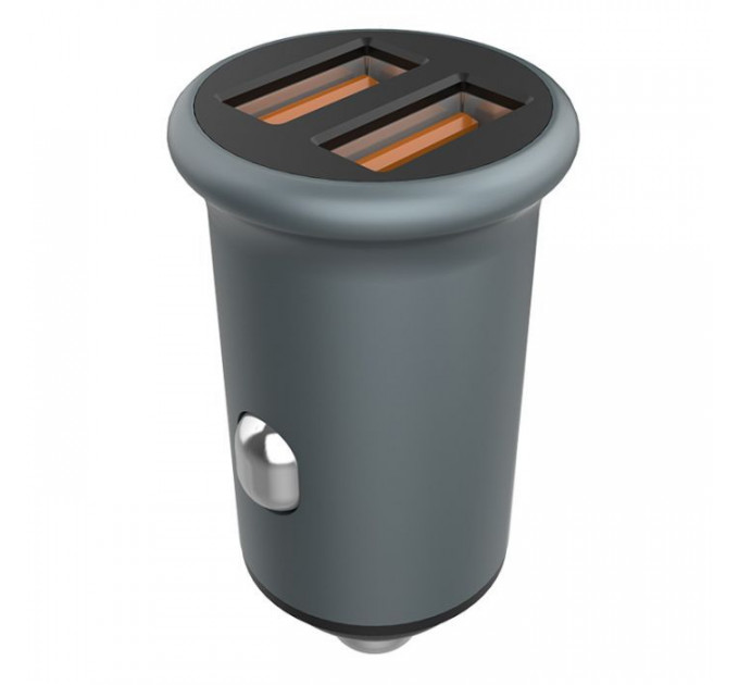 Зарядное устройство для ColorWay 2USB Quick Charge 3.0 (36W) Gray (CW-CHA036Q-GR)