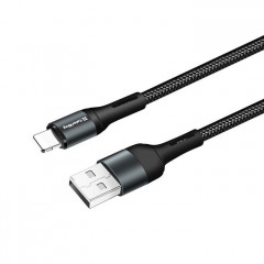 Дата кабель USB 2.0 AM to Lightning 1.0m nylon black ColorWay (CW-CBUL045-BK) Дата кабель USB 2.0 AM to Lightning 1.0m nylon black ColorWay (CW-CBUL045-BK)