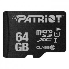 Карта пам/'яті Patriot 64GB microSD class10 UHS-I (PSF64GMDC10)