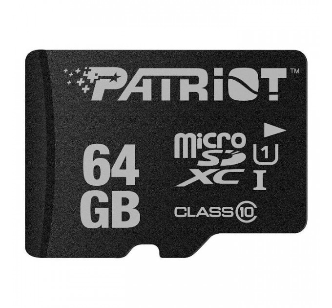 Карта пам/'яті Patriot 64GB microSD class10 UHS-I (PSF64GMDC10)