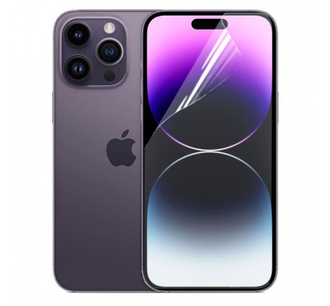Плівка захисна Drobak Hydrogel Apple iPhone 14 Pro Max (505054) (505054)