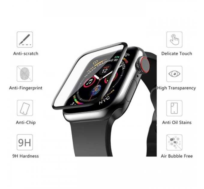 Скло захисне Drobak Apple Watch SE 44mm 313125 (313125)