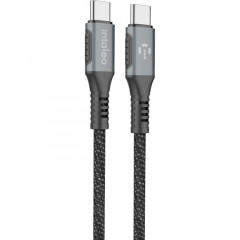 Дата кабель USB-C to USB-C 1.2m CBGPD60WTT1 60W grey Intaleo (1283126518096)
