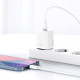 Зарядний пристрій Baseus Super Si 1C 20W With Simple Wisdom Data Cable Type-C\/iP White (TZCCSUP-B02)