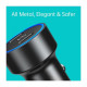 Зарядний пристрій Choetech car 2хUSB-C 40W PD black (С0054-BK)