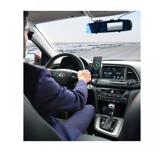 Зарядний пристрій Choetech car USB-A\/USB-C 20W QC3.0\/PD black (TC0005-BK)