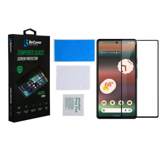 Скло захисне BeCover Google Pixel 6A Black (708757)