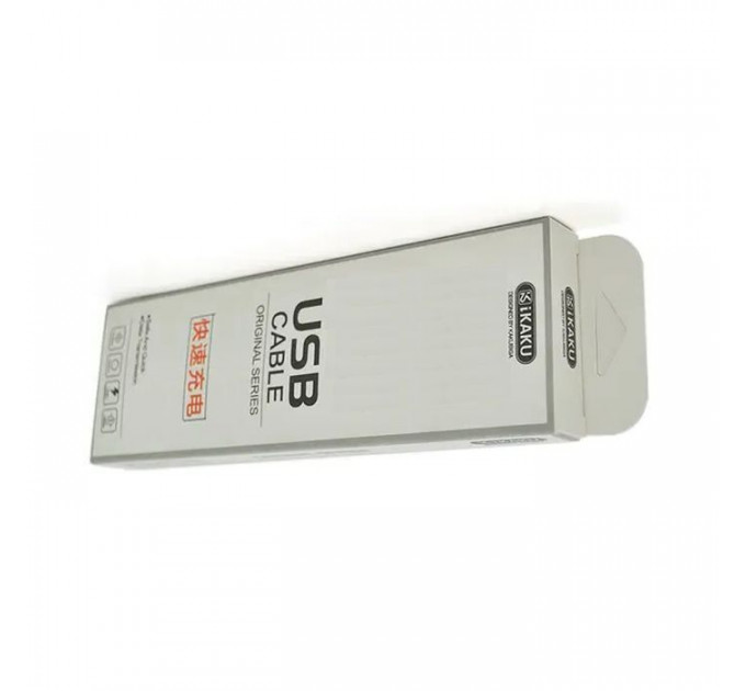 Дата кабеля USB-C to Lightning 0.25m KSC-653 FEIYUE PD100W White iKAKU (KSC-653-TC-L) Дата кабеля USB-C to Lightning 0.25m KSC-653 FEIYUE PD100W White iKAKU (KSC-653-TC-L)