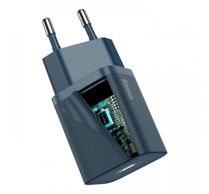 Зарядний пристрій Baseus Super Si Quick Charger 1C Blue (CCSUP-B03)