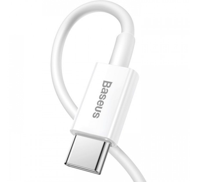 Дата кабель USB-C to Lightning 1.0m 20W Superior Series White Baseus (CATLYS-A02)