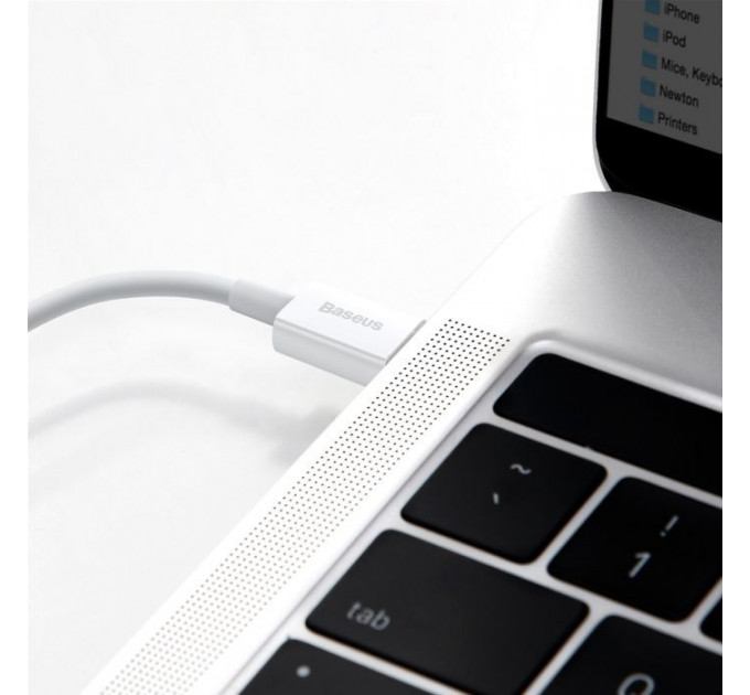 Дата кабель USB-C to Lightning 1.0m 20W Superior Series White Baseus (CATLYS-A02)