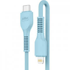 Дата кабель USB-C to Lightning 1.0m AR88 3A Blue Armorstandart (ARM65288)