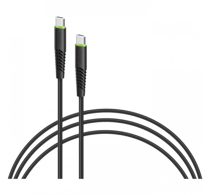 Дата кабель USB-C to USB-C 0.2m CBFLEXTT0 60W Intaleo (1283126559495)