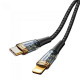 Дата кабель USB-C to Lightning 1.2m 3A 27W black ColorWay (CW-CBPDCL057-BK)