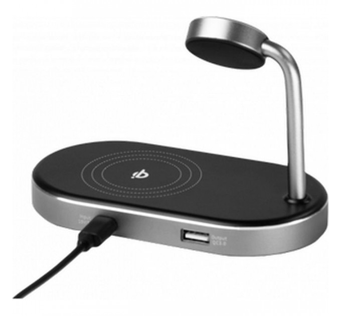 Зарядний пристрій Verbatim 3in1 Apple Watch and iPhone Charging Stand (49556)
