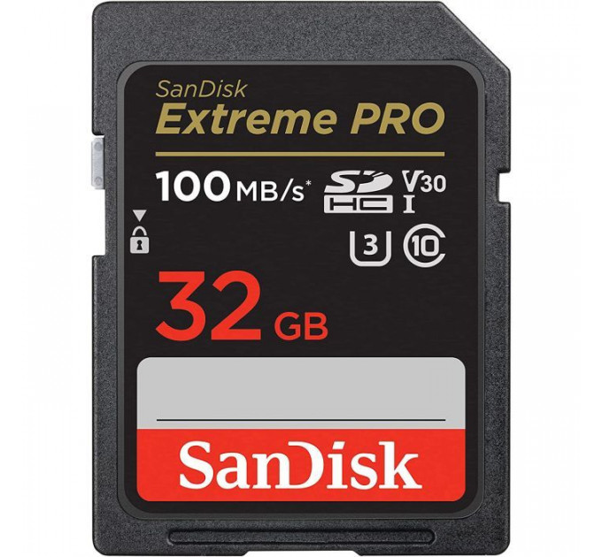 Карта памяти SanDisk 32GB SD class 10 UHS-I U3 V30 Extreme PRO (SDSDXXO-032G-GN4IN) Карта памяти SanDisk 32GB SD class 10 UHS-I U3 V30 Extreme PRO (SDSDXXO-032G-GN4IN)