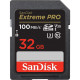 Карта пам/'яті SanDisk 32GB SD class 10 UHS-I U3 V30 Extreme PRO (SDSDXXO-032G-GN4IN)