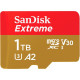 Карта пам/'яті SanDisk 1TB microSD class 10 UHS-I U3 V30 Extreme (SDSQXAV-1T00-GN6MA)