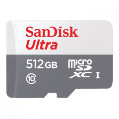Карта пам/'яті SanDisk 512GB microSDXC class 10 UHS-I Ultra (SDSQUNR-512G-GN3MN)