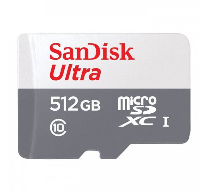 Карта пам/'яті SanDisk 512GB microSDXC class 10 UHS-I Ultra (SDSQUNR-512G-GN3MN)