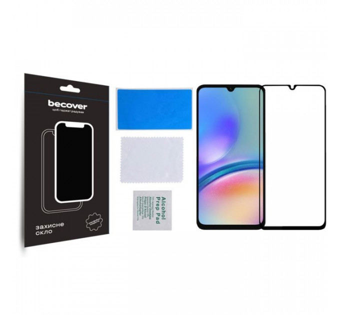 Скло захисне BeCover Samsung Galaxy A05 SM-A055\/A05s SM-A057 Black (710157)