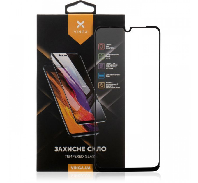 Стекло защитное Vinga Samsung A05 (VGSGA05)