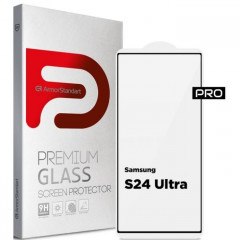 Скло захисне Armorstandart Pro Samsung S24 Ultra Black (ARM72438)