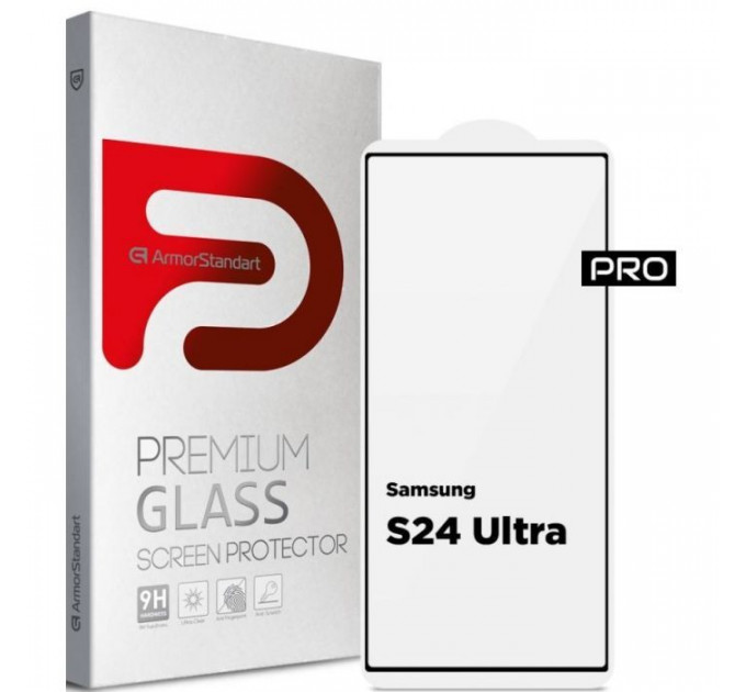 Скло захисне Armorstandart Pro Samsung S24 Ultra Black (ARM72438)