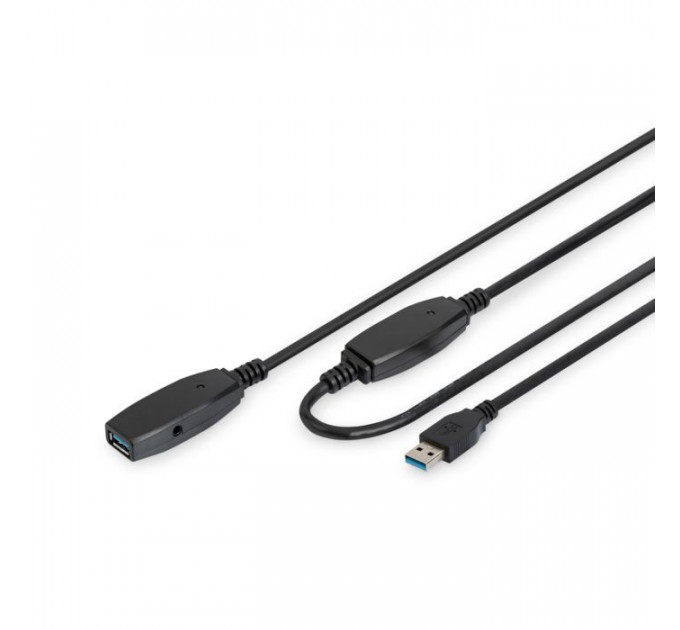Дата кабель USB 3.0 AM\/AF 10.0m Active Cable Digitus (DA-73105)
