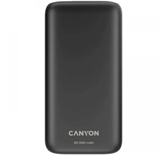 Батарея універсальна Canyon PB-301 30000mAh PD\/20W, QC\/3.0 (CNE-CPB301B) Батарея універсальна Canyon PB-301 30000mAh PD\/20W, QC\/3.0 (CNE-CPB301B)