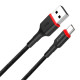 Дата кабеля USB 2.0 AM to USB-C 1.0m 2.4А black ColorWay (CW-CBUC064-BK)