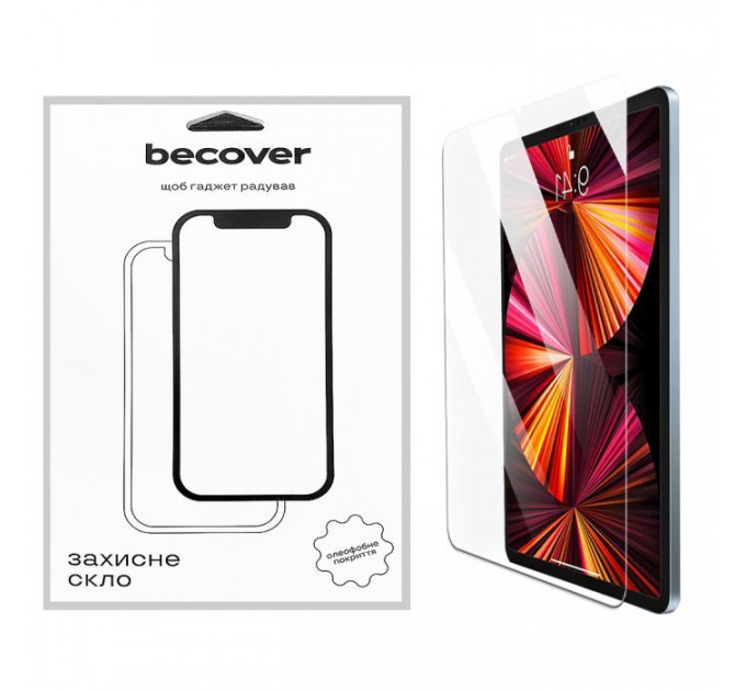 Стекло защитное BeCover Apple iPad Mini 7 2024 Clear (712273) Стекло защитное BeCover Apple iPad Mini 7 2024 Clear (712273)