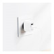 Зарядний пристрій XO L97 (1Type-C\/1USB\/2.4A) + USB - MicroUSB White (XO-L97-MC)