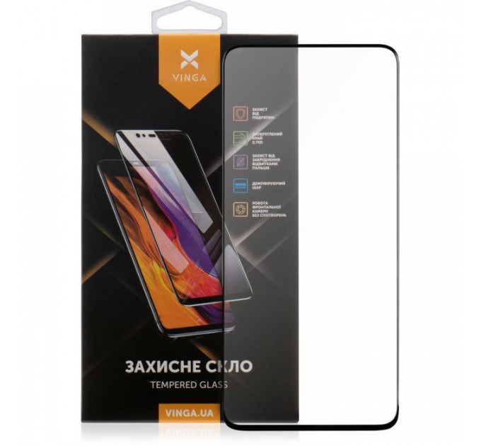 Стекло защитное Vinga Xiaomi Redmi Note 14 5G (VGXRN145G)