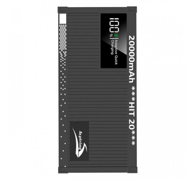 Батарея універсальна Aspiring Hit 20 20000mAh PD\/22.5W (PPHT.H02)