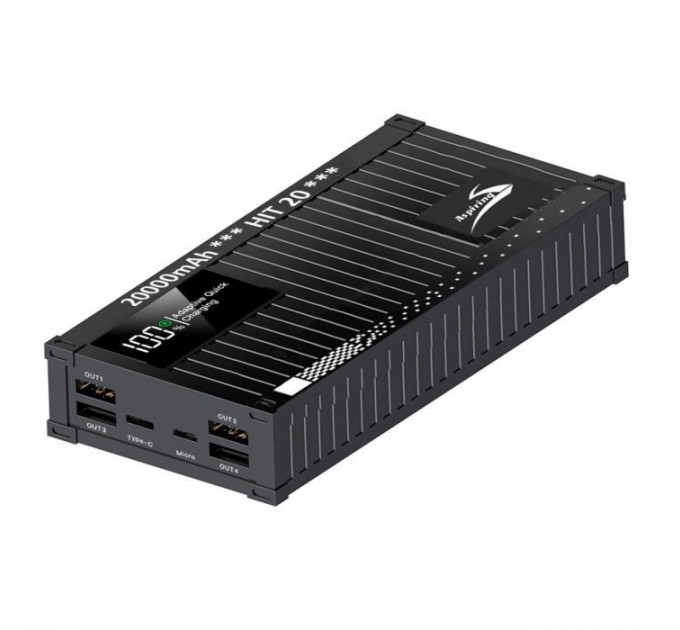 Батарея універсальна Aspiring Hit 20 20000mAh PD\/22.5W (PPHT.H02)