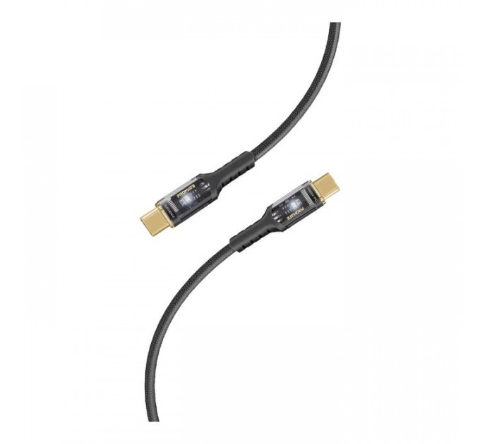 Дата кабель USB-C to USB-C 2.0m Promate (lucidline-cc200.black)