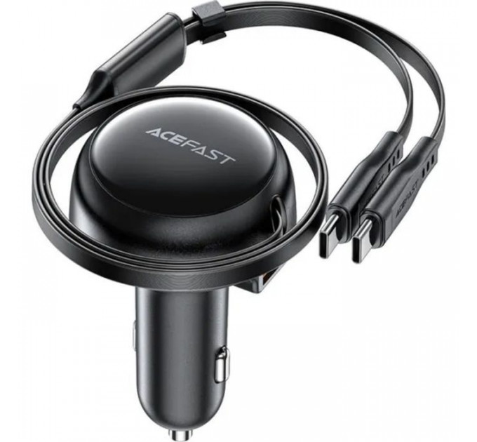 Зарядний пристрій Acefast 3xUSB 53W (2xUSB-C+USB-A) + cable USB-C 2in1 B13 (6974316282921)