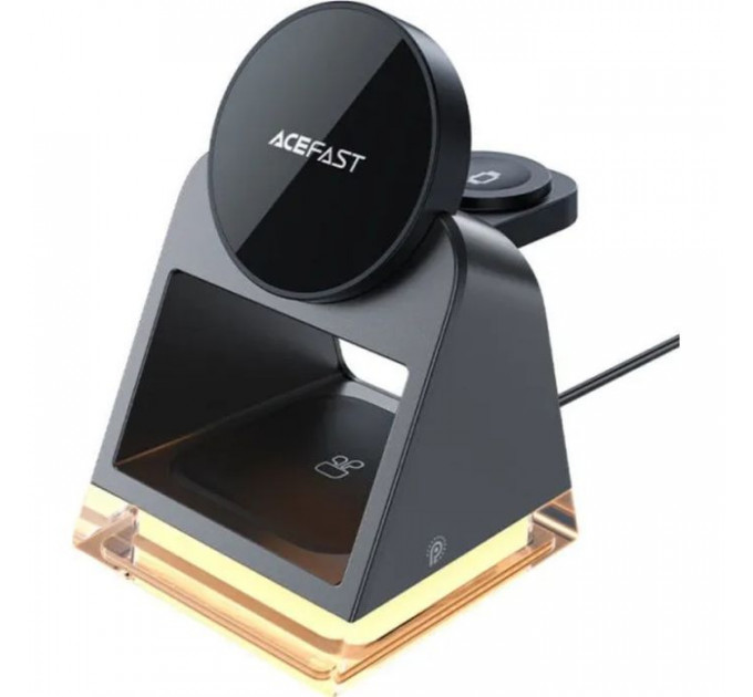 Зарядний пристрій Acefast Wireless QI 3in1 15W E17 (6974316282815)