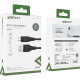 Дата кабель USB 2.0 AM to USB-C 1.2m 3.0A TPE Black Acefast (6974316280866)