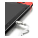 Дата кабель USB-C to Lightning 1.0m Cafule Metal PD 20W white Baseus (CATLJK-A02)