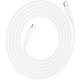 Дата кабель USB-C to USB-C 1.0m 100W TPE X93 white HOCO (6931474790712)