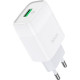 Зарядний пристрій HOCO C72Q Glorious USB QC3.0 18W White (6931474732514)