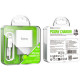 Зарядное устройство HOCO C76A Pro Majestic USB-C PD30W + cable USB-C to Lightning White (6942007616317)