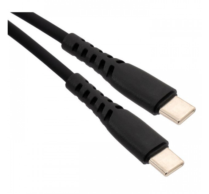 Дата кабеля USB-C to USB-C 2.0m 240W Chip Silicon Black Vinga (VCDCCC2242SB)