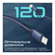 Дата кабель USB-C to USB-C 1.2m 60W PD FletchLink-CC blue Promate (fletchlink-cc.blue)