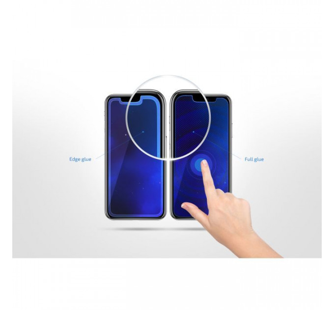 Скло захисне 2E iPhone 15 Pro Max 2.5D FCFG black (2E-IP-15PM-6.7-SMFCFG-BB)
