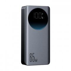 Батарея універсальна JOYROOM 30000mAh 65W PD, QC\/3.0, USB-A, 2xUSB-C In\/Out, Black (JR-PBF05)
