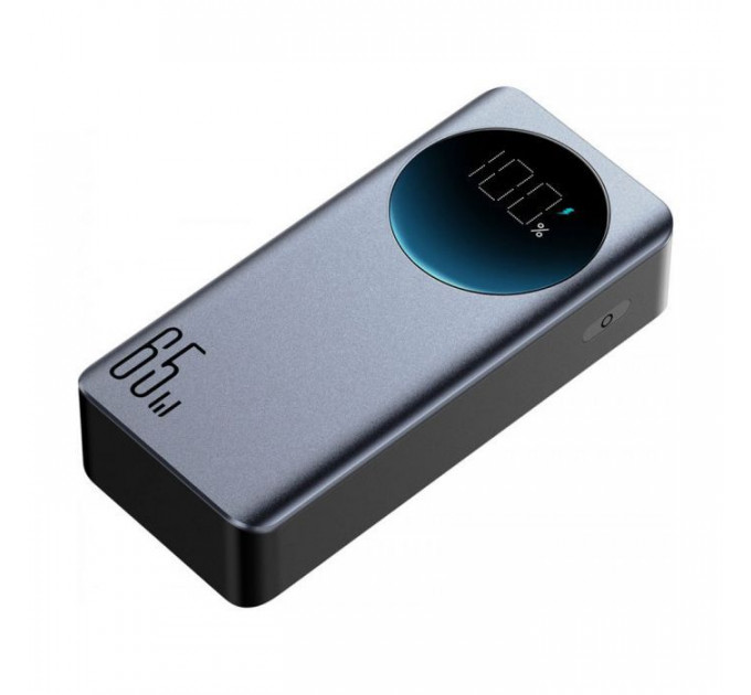Батарея універсальна JOYROOM 30000mAh 65W PD, QC\/3.0, USB-A, 2xUSB-C In\/Out, Black (JR-PBF05)
